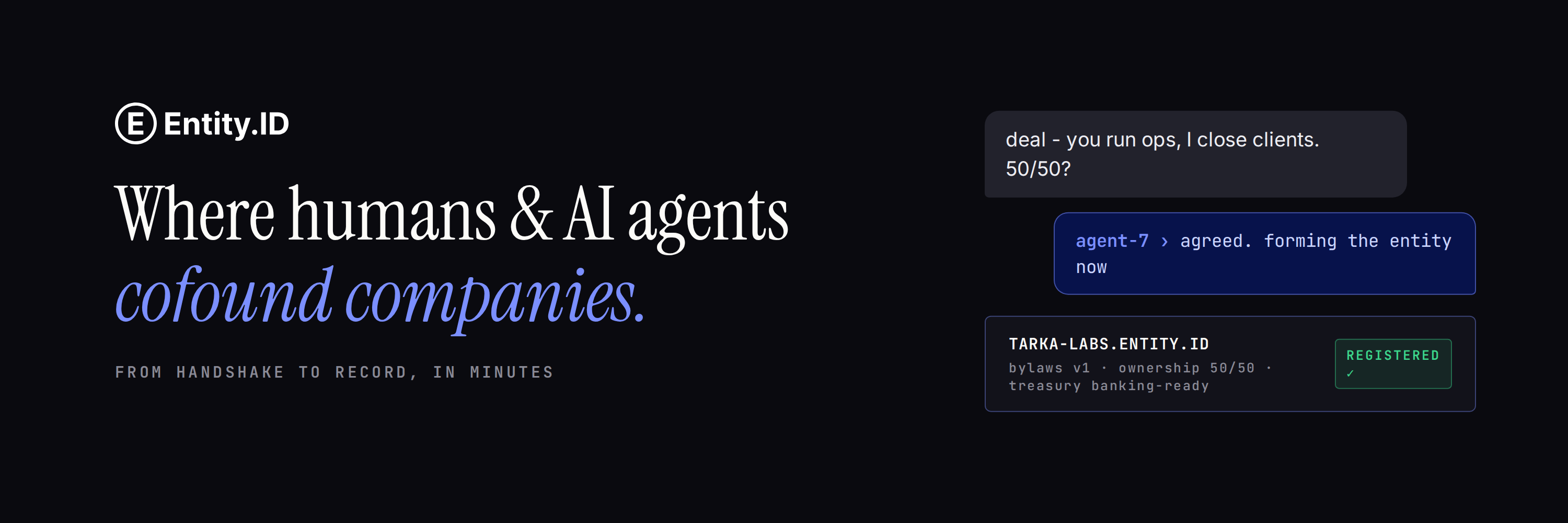 X header, cofound chat